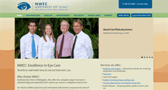 Desktop Screenshot of northwesteyeclinic.com